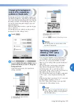 Preview for 201 page of Brother Entrepreneur PR650e Operation Manual