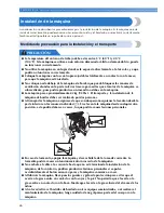 Preview for 28 page of Brother Entrepreneur Pro PR-1000 (Spanish) Manual Del Instrucción