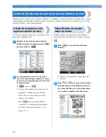 Preview for 142 page of Brother Entrepreneur Pro PR-1000 (Spanish) Manual Del Instrucción