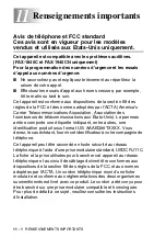 Preview for 137 page of Brother FAX-1940CN (French) Manual De L'Utilisateur