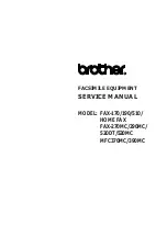 Brother FAX-270MC Service Manual preview