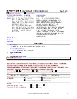 Preview for 205 page of Brother FAX-270MC Service Manual