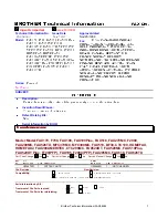 Preview for 209 page of Brother FAX-270MC Service Manual