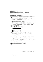 Preview for 79 page of Brother FAX 560 Owner'S Manual