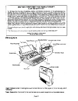 Preview for 9 page of Brother GX 6750 - Daisy Wheel Electronic Typewriter User Manual