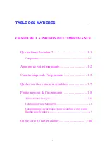 Preview for 2 page of Brother HL-1030 (French) Manual De L'Utilisateur