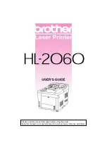 Brother HL-2060 User Manual preview