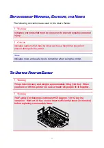 Preview for 4 page of Brother HL-3450CN Series User Manual