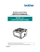 Brother HL-5130 Service Manual preview