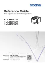 Brother HL-L8260CDW Reference Manual preview