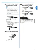 Preview for 25 page of Brother HS-3000 Operation Manual