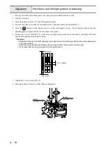 Preview for 119 page of Brother HS-3000 Service Manual