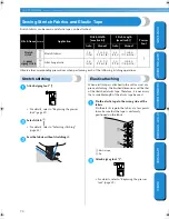 Preview for 80 page of Brother Innov-is PC210 Operation Manual