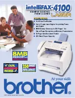 Brother IntelliFax 4100 Brochure preview