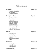 Preview for 2 page of Brother IntelliFax 4100 Operating Instructions Manual