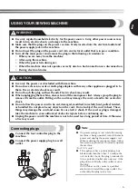 Preview for 7 page of Brother JK2700NT Operation Manual