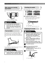 Preview for 8 page of Brother JK2700NT Operation Manual