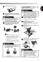 Preview for 17 page of Brother JK2700NT Operation Manual