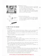 Preview for 6 page of Brother LH4-B814-4 Instruction Manual