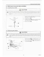 Preview for 11 page of Brother LS2-F53A Instruction Manual