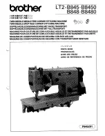 Brother LT2-B845 MKII Parts Manual preview