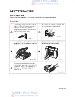 Preview for 4 page of Brother MFC 240C - Color Inkjet - All-in-One Service Manual