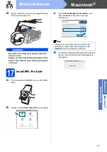 Preview for 27 page of Brother MFC 6490CW - Color Inkjet - All-in-One Quick Setup Manual