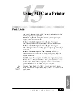 Preview for 133 page of Brother MFC-7050C Owner'S Manual