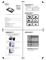 Preview for 1 page of Brother MPRINT LN9808001A Quick Manual