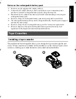 Preview for 25 page of Brother P-TOUCH 7500 User Manual