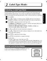 Preview for 29 page of Brother P-TOUCH 7500 User Manual