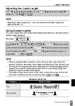 Preview for 25 page of Brother P-Touch D400 User Manual