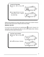 Preview for 22 page of Brother P-touch Extra PT-330 User Manual