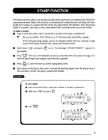 Preview for 56 page of Brother P-touch Extra PT-330 User Manual