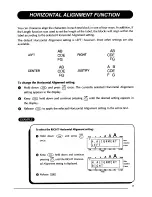 Preview for 74 page of Brother P-touch Extra PT-330 User Manual