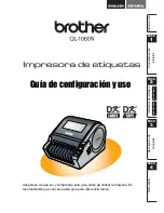 Preview for 35 page of Brother P-touch QL-1050N Set Up And Operation Manual