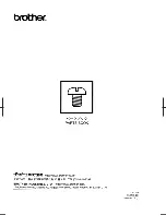 Preview for 50 page of Brother T-8420B Parts Manual