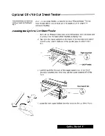 Preview for 21 page of Brother WhisperWriter WP-6700CJ Owner'S Manual