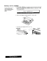 Preview for 30 page of Brother WhisperWriter WP-6700CJ Owner'S Manual