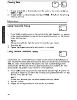 Preview for 64 page of Brother WP-5550MDS Owner'S Manual