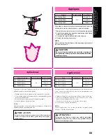 Preview for 80 page of Brother XL-6040 Instruction Manual