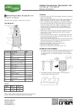 Preview for 3 page of Brouwland VinoFerm 015.080.12 Instruction Manual