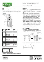 Preview for 7 page of Brouwland VinoFerm 015.080.12 Instruction Manual