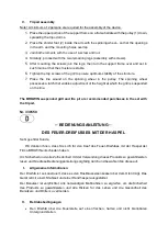 Preview for 4 page of BROWIN 330550 User Manual