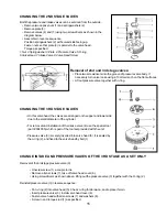 Preview for 15 page of Brownie’s YP25DF Operator'S Manual