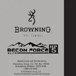 Preview for 28 page of Browning Recon Force Elite HP5 BTC-7E-HP5 Instruction Manual