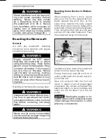 Preview for 72 page of BRP 2009 Sea-Doo GTI Series Operator'S Manual