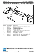 Preview for 105 page of Brush Bandit 200 UC Operating & Parts Manual