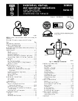 Bryant 355MAV C Series Installation, Start-Up, And Operating Instructions Manual preview