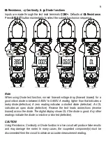 Preview for 10 page of Brymen BM072 User Manual